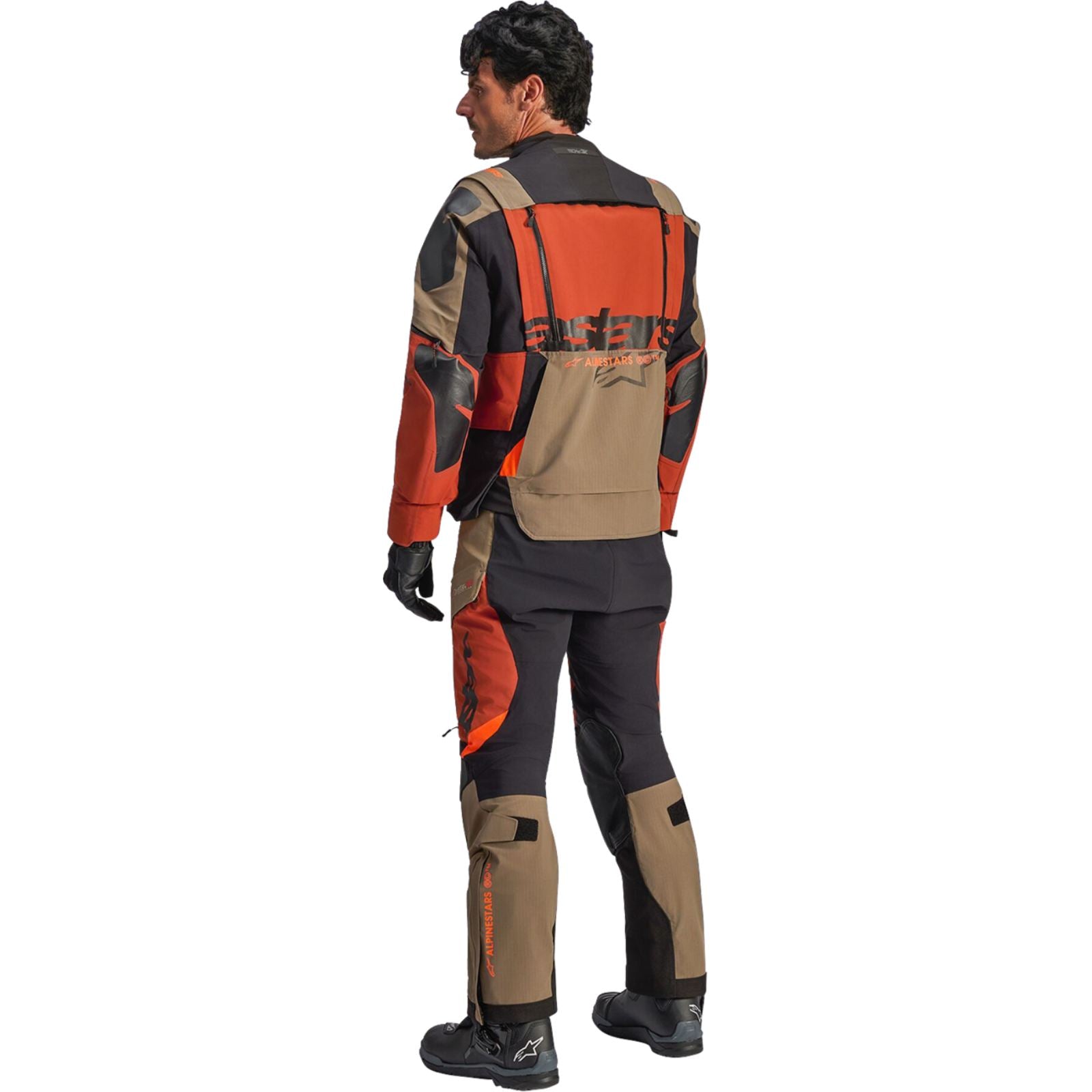 Alpinestars Halo Pro Drystar® XF Laminated Jacket - Walnut/Rust/Black_2564832