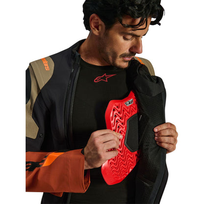 Alpinestars Halo Pro Drystar® XF Laminated Jacket - Walnut/Rust/Black_2564833