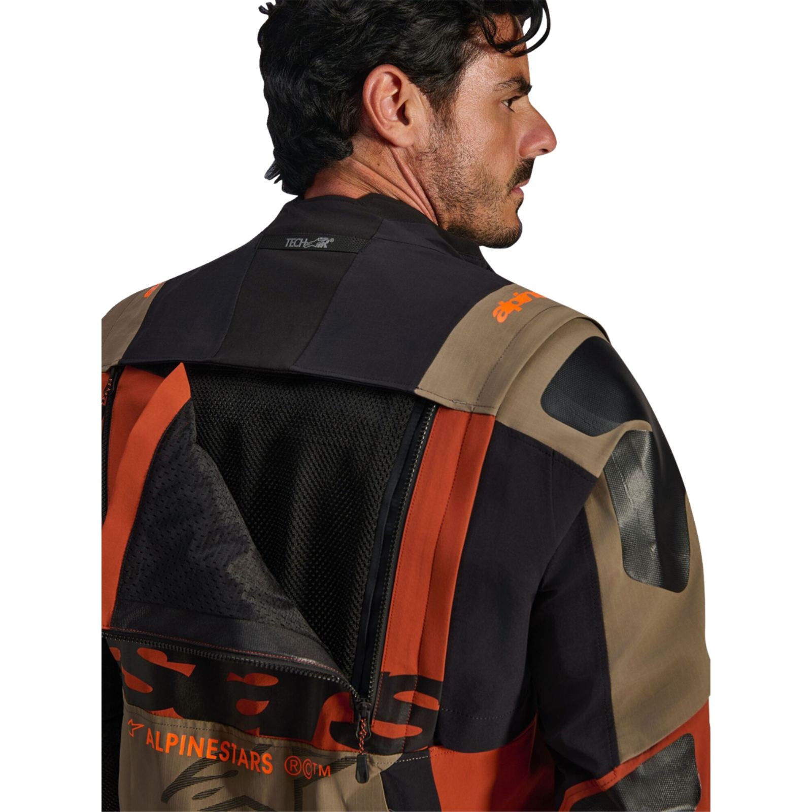 Alpinestars Halo Pro Drystar® XF Laminated Jacket - Walnut/Rust/Black_2566345