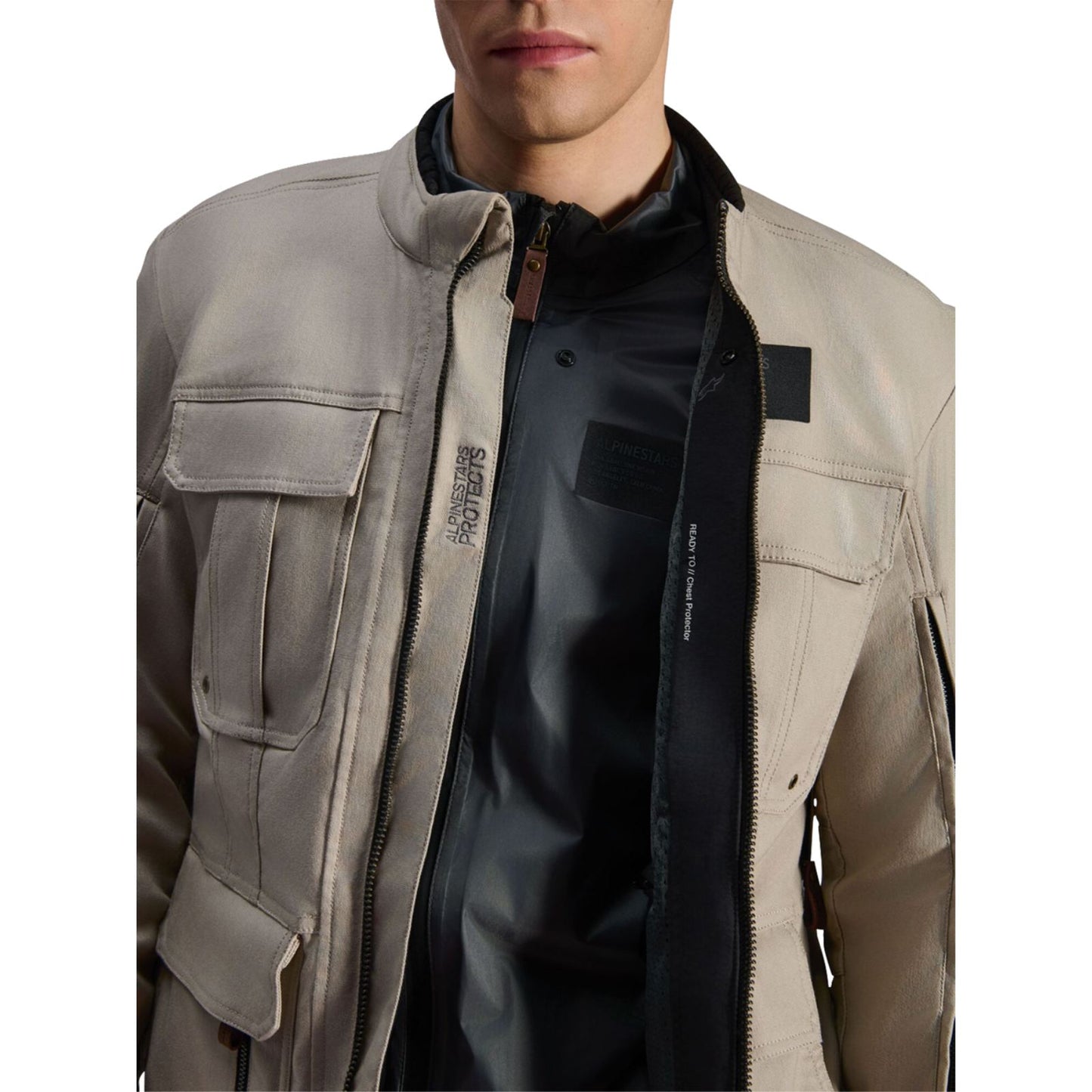 Alpinestars Borrego Drystar® Jacket - Warm Gray_2562376