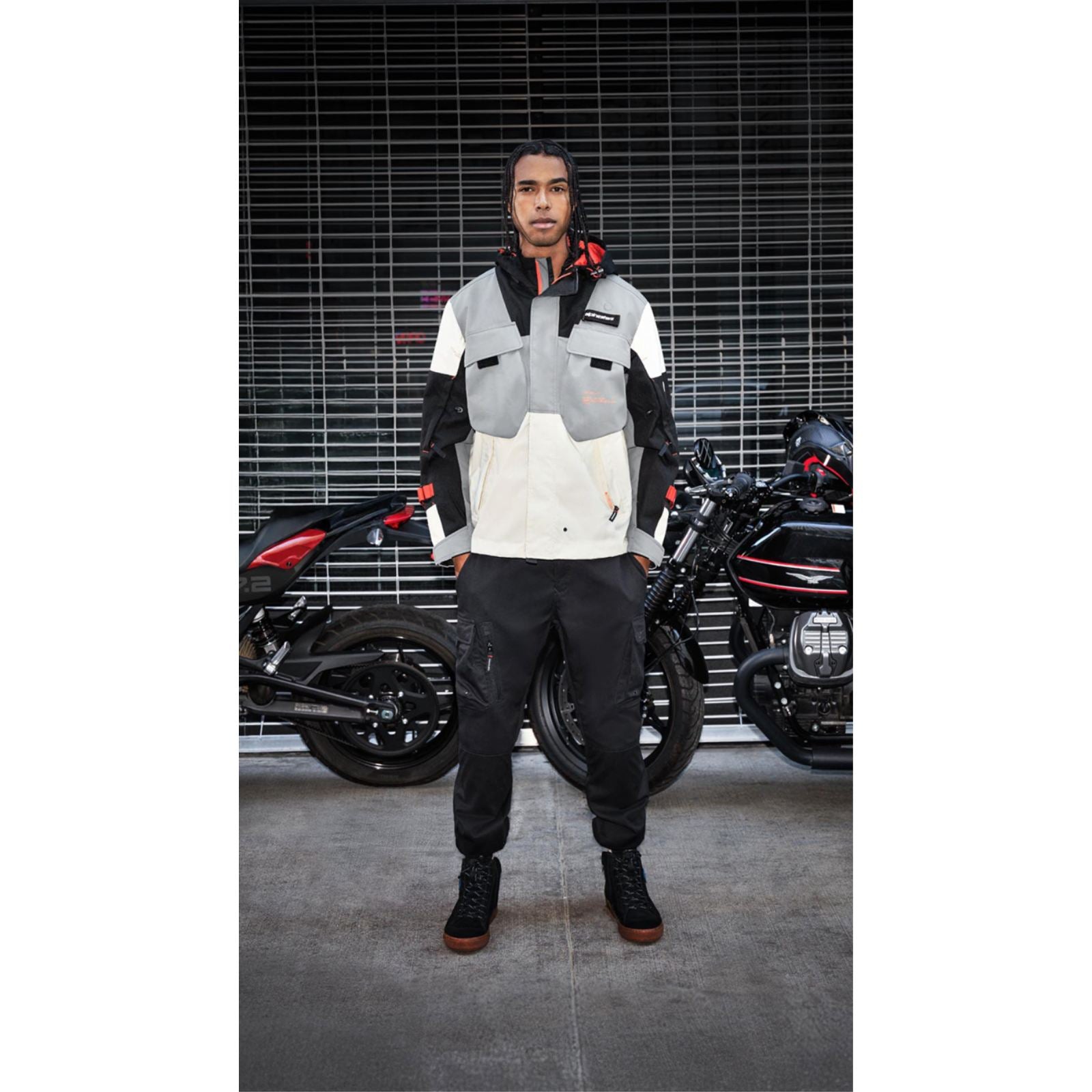 Alpinestars Mospher Waterproof Jacket - Fur Gray/Black/Ice Gray_2565324
