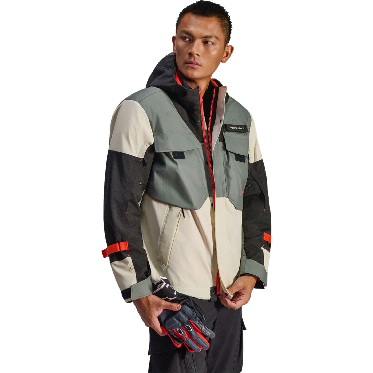Alpinestars Mospher Waterproof Jacket - Fur Gray/Black/Ice Gray_2565649