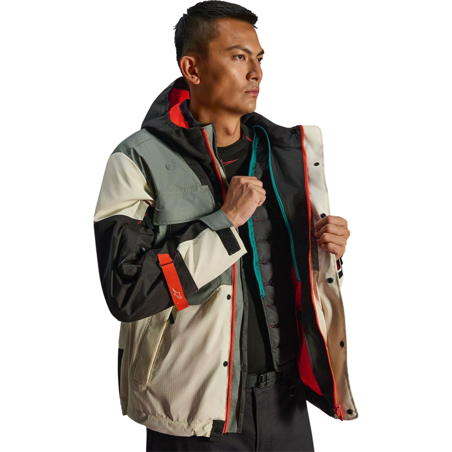 Alpinestars Mospher Waterproof Jacket - Fur Gray/Black/Ice Gray_2566442