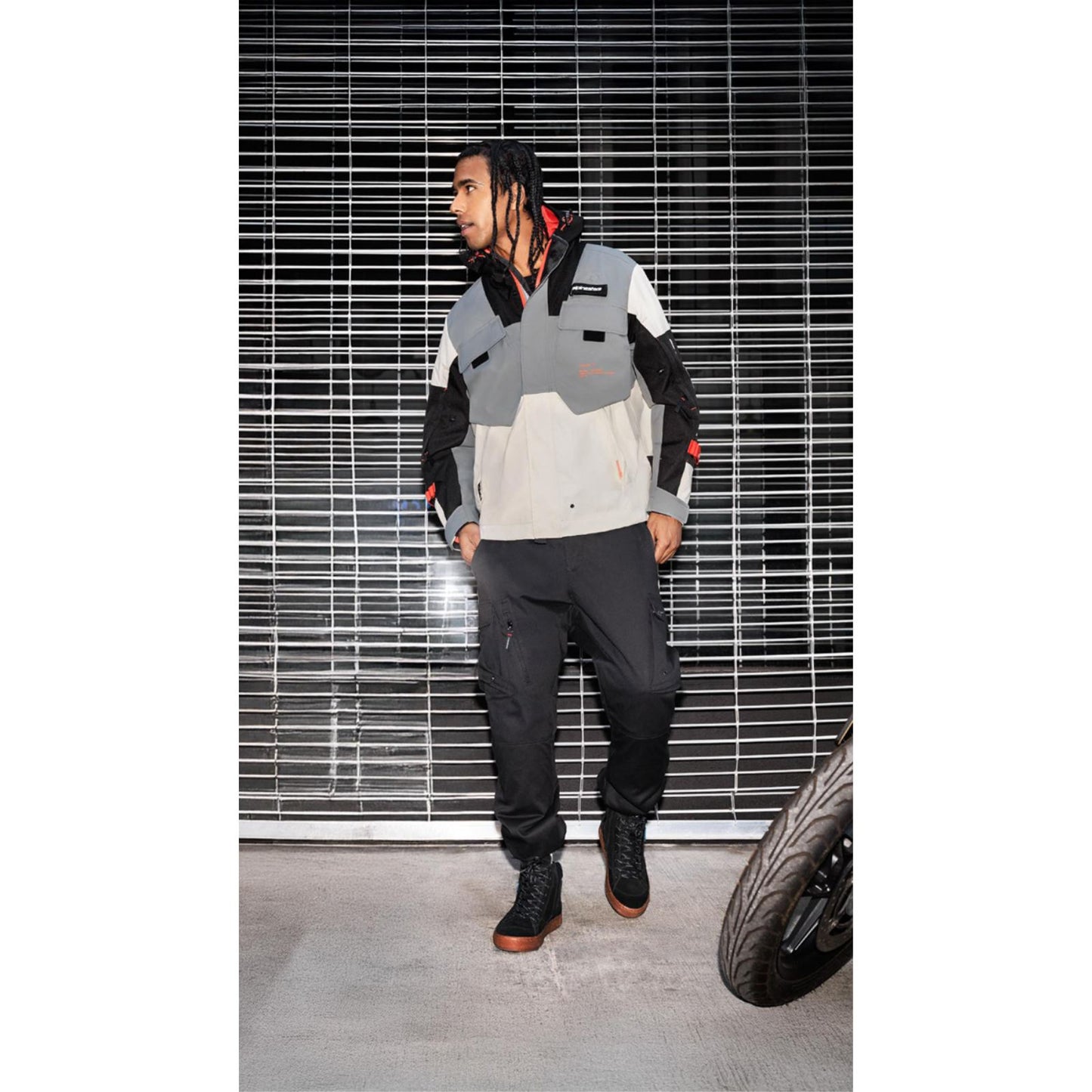 Alpinestars Mospher Waterproof Jacket - Fur Gray/Black/Ice Gray_2559257