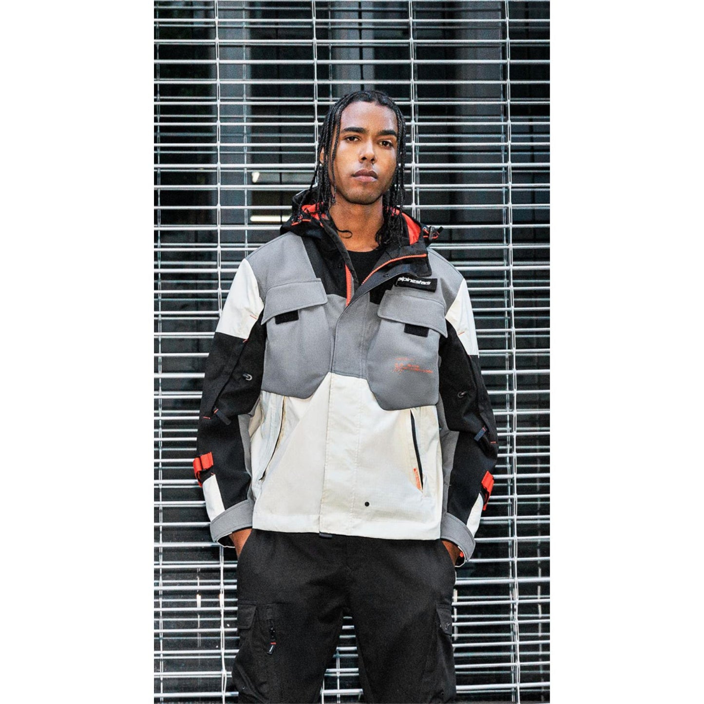 Alpinestars Mospher Waterproof Jacket - Fur Gray/Black/Ice Gray_2560814