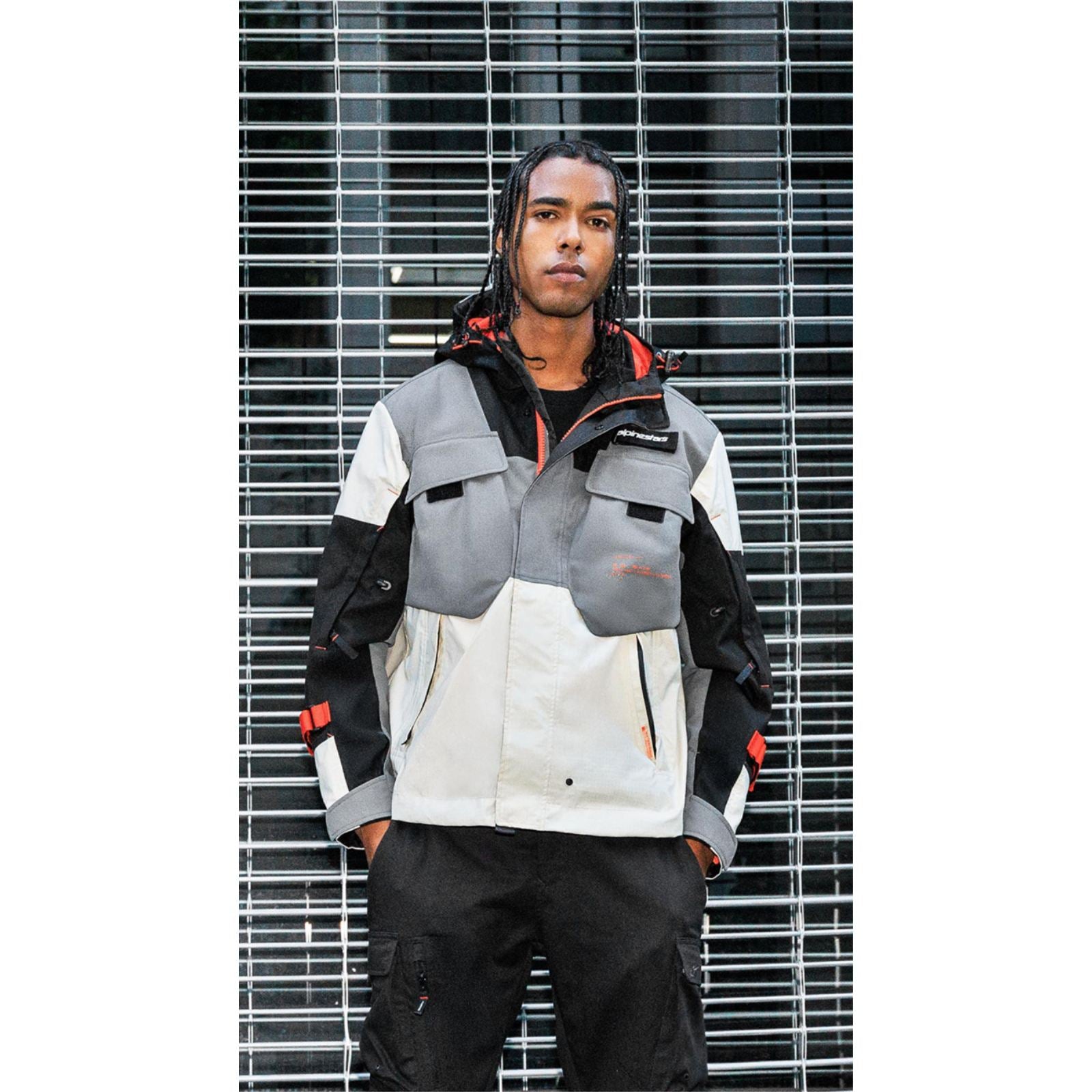 Alpinestars Mospher Waterproof Jacket - Fur Gray/Black/Ice Gray_2560814