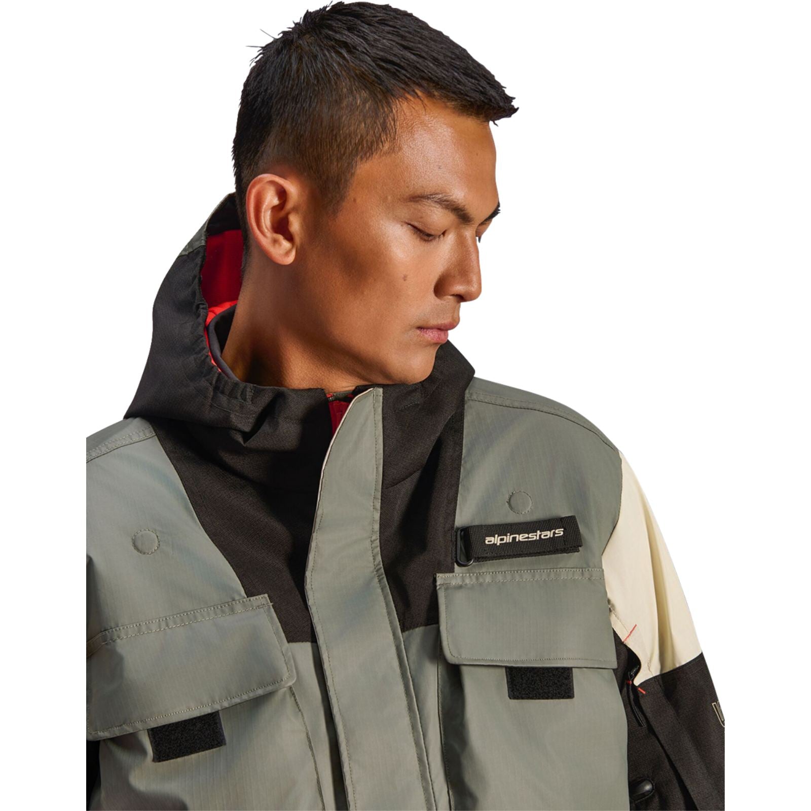 Alpinestars Mospher Waterproof Jacket - Fur Gray/Black/Ice Gray_2560965