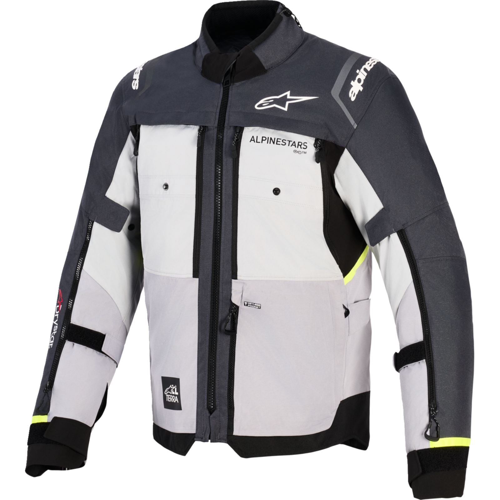 Alpinestars Cusco Drystar® Jacket - Ice Gray/Mid Gray/Deep Gray_2563661
