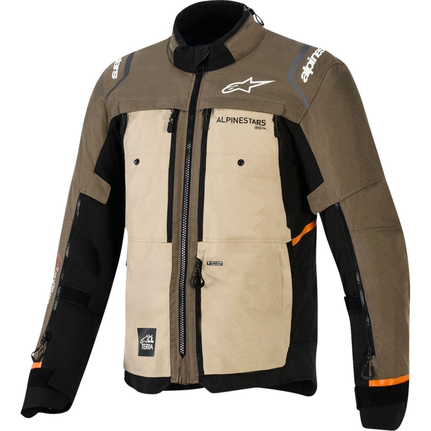 Alpinestars Cusco Drystar® Jacket - Walnut/Aluminum/Black_2560552