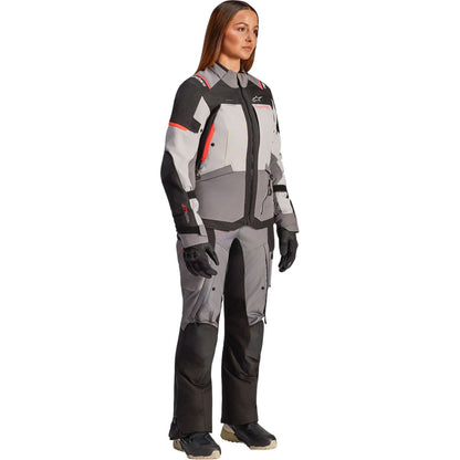 Alpinestars Stella Andes v4 Drystar® Jacket Dark/Ice Gray/Black/Coral - 3XL [MPN: 3210126-9276-3X]_2558847