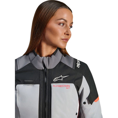 Alpinestars Stella Andes v4 Drystar® Jacket Dark/Ice Gray/Black/Coral - 3XL [MPN: 3210126-9276-3X]_2563472
