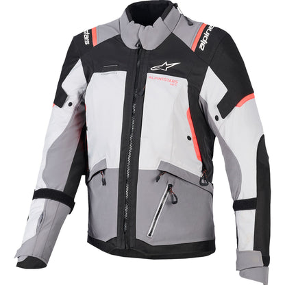 Alpinestars Stella Andes v4 Drystar® Jacket Dark/Ice Gray/Black/Coral - 3XL [MPN: 3210126-9276-3X]_2566157