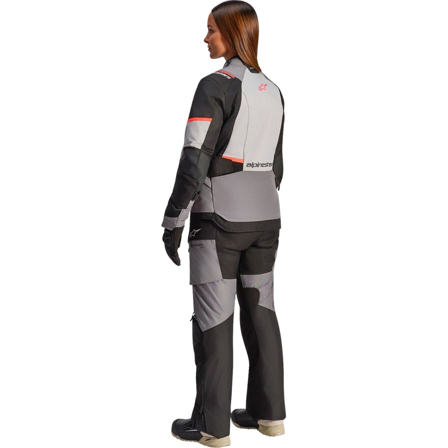 Alpinestars Stella Andes v4 Drystar® Jacket Dark/Ice Gray/Black/Coral - 3XL [MPN: 3210126-9276-3X]_2558848