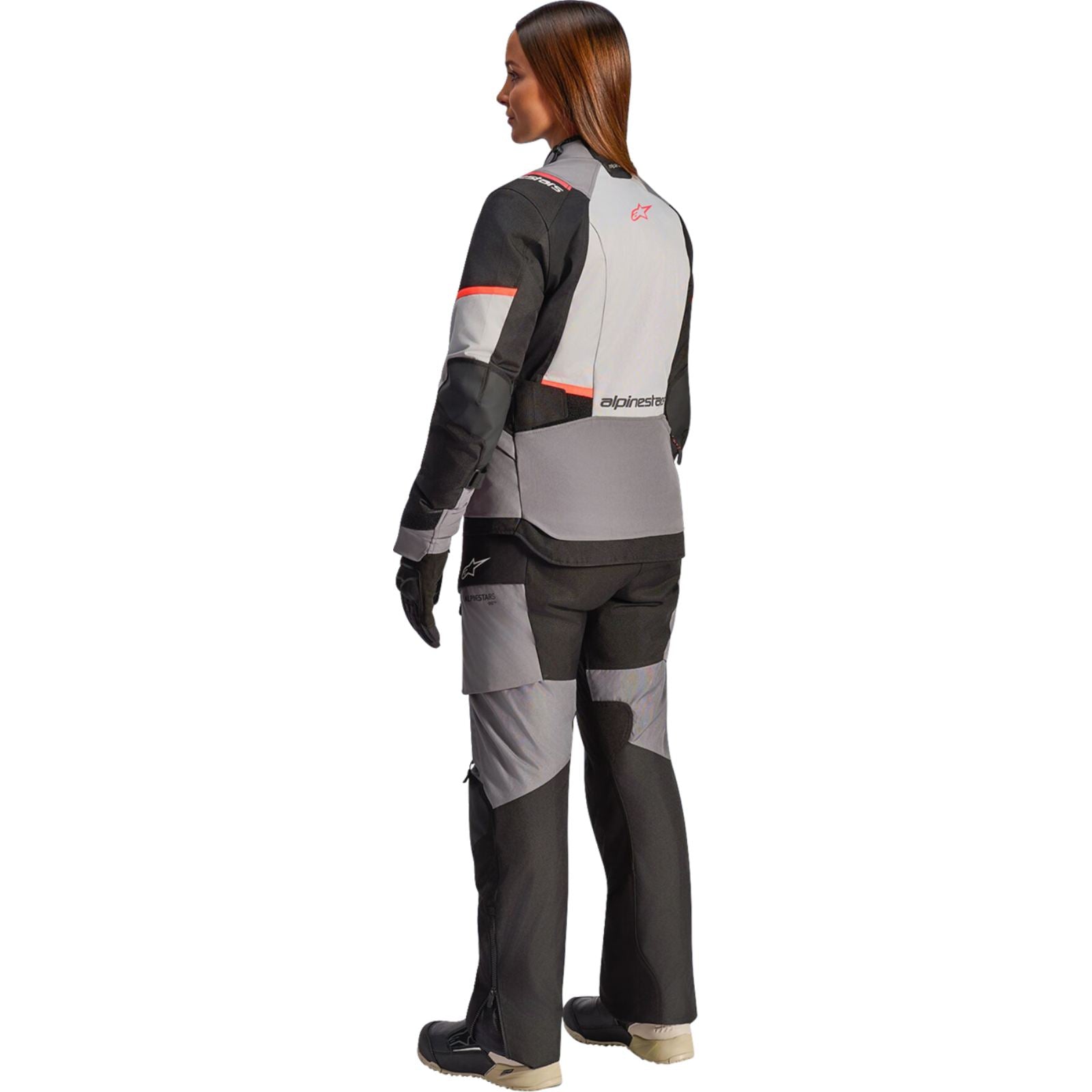 Alpinestars Stella Andes v4 Drystar® Jacket Dark/Ice Gray/Black/Coral - 3XL [MPN: 3210126-9276-3X]_2558848