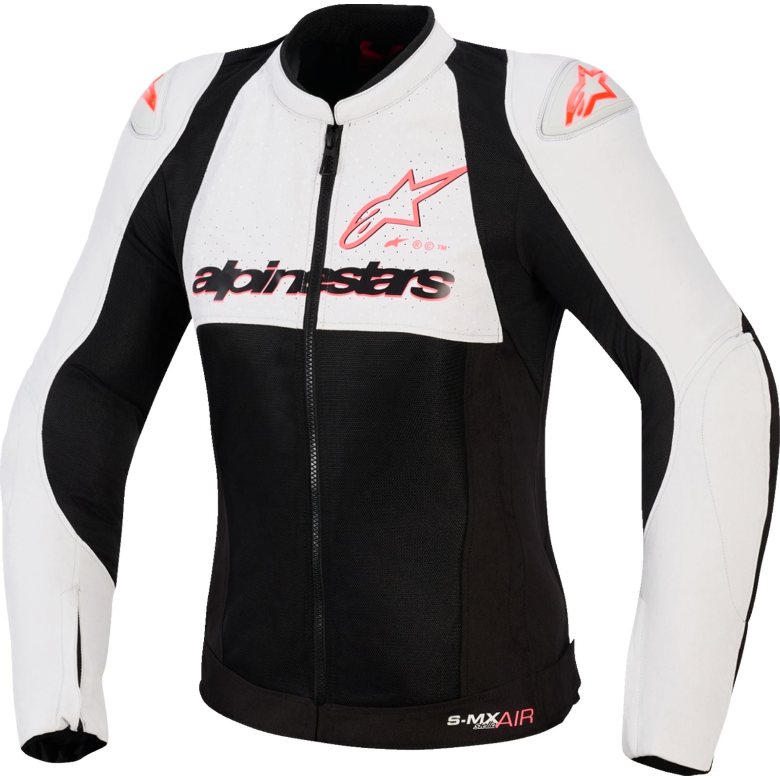 Alpinestars Stella SMX Air Jacket - Ice Gray/Black/Coral Fluo_2565199