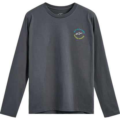 Alpinestars True Long-Sleeve CSF T-Shirt - Charcoal_2566211