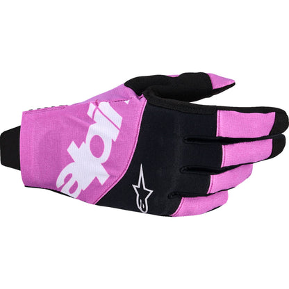 Alpinestars Techstar Gloves - Black/Light Gray/Purple_2564609
