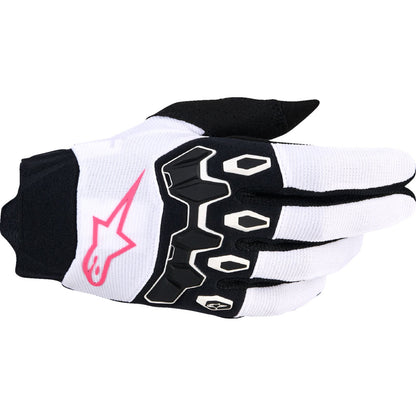 Alpinestars Stella Full Bore V2 Gloves - White/Fluo Pink/Black_2565676