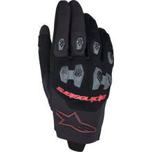 Alpinestars Pro-Dura Gloves - Black/Bright Red_2565431