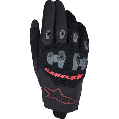 Alpinestars Pro-Dura Gloves - Black/Bright Red_2565431