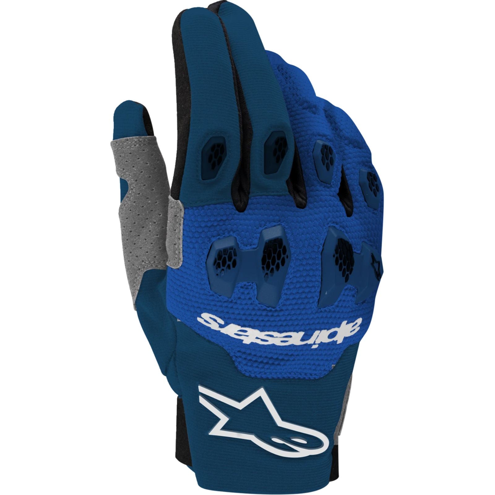 Alpinestars Pro-Dura Gloves - Navy/Bright Blue/White_2559973