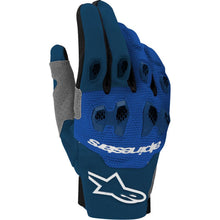 Alpinestars Pro-Dura Gloves - Navy/Bright Blue/White_2568624