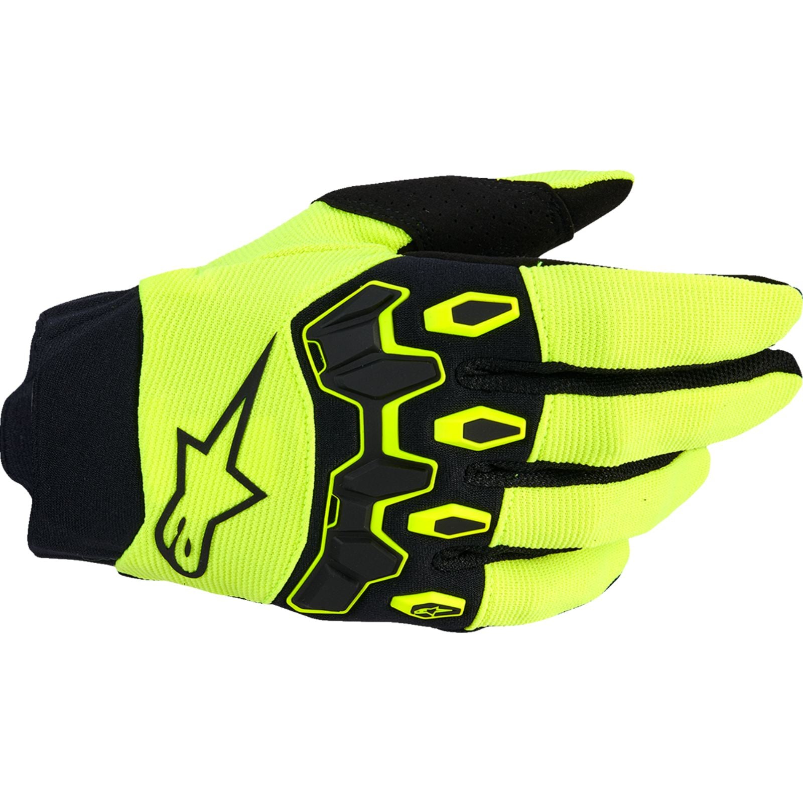 Alpinestars Youth Full Bore V2 Gloves - Fluo Yellow/Black_2561089