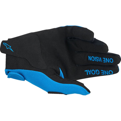 Alpinestars Youth Radar Gloves - UCLA Blue/White_2566127