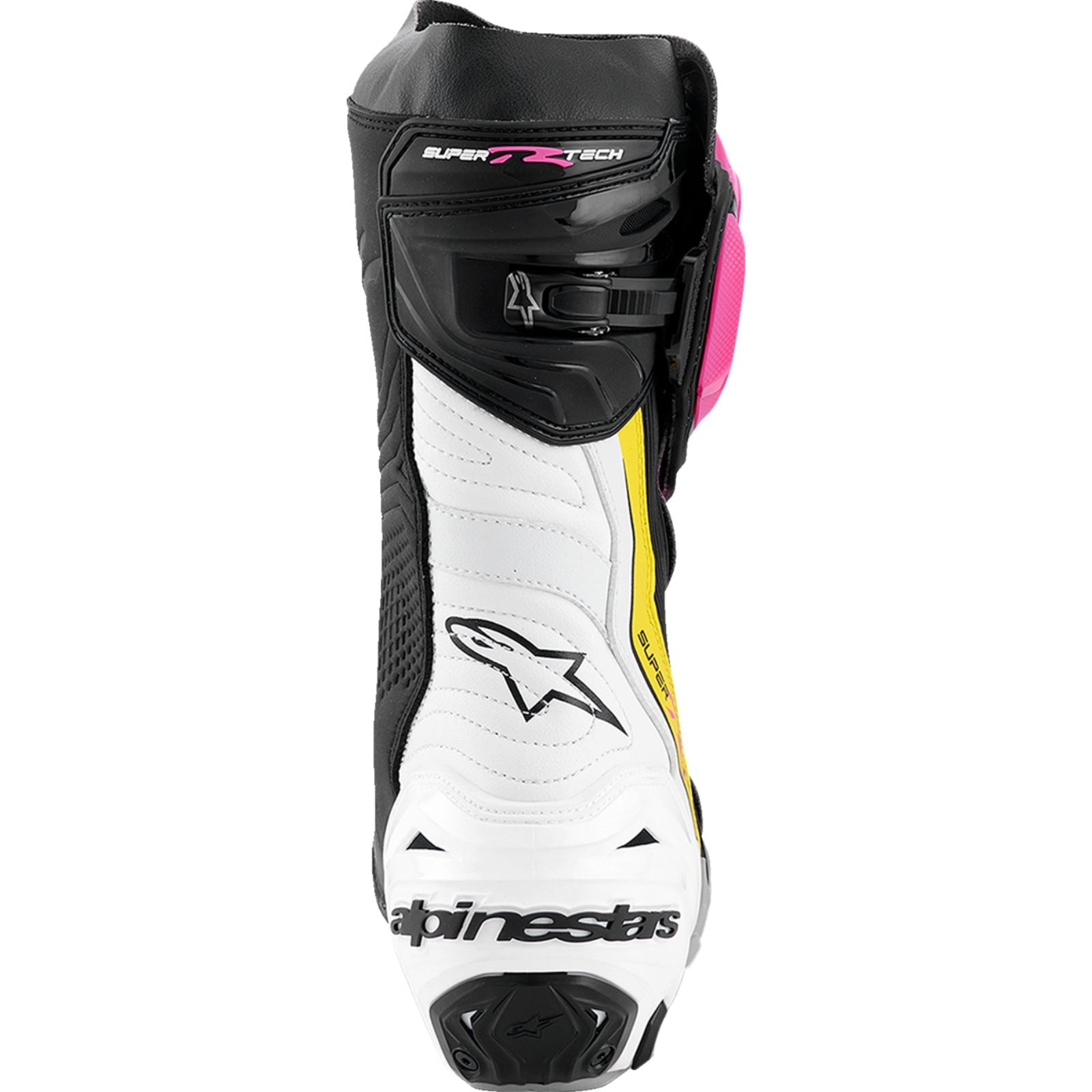 Alpinestars Supertech R Boots - Black/Magenta/White/Yellow_2564992
