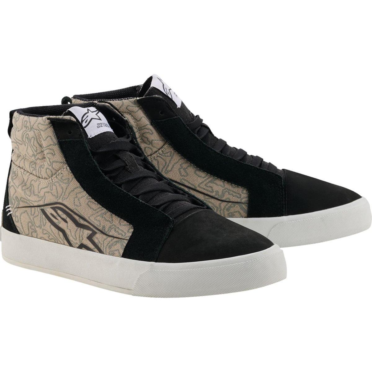 Alpinestars Ride-63 Canvas Shoes - Black/Cool Gray/White_2559230