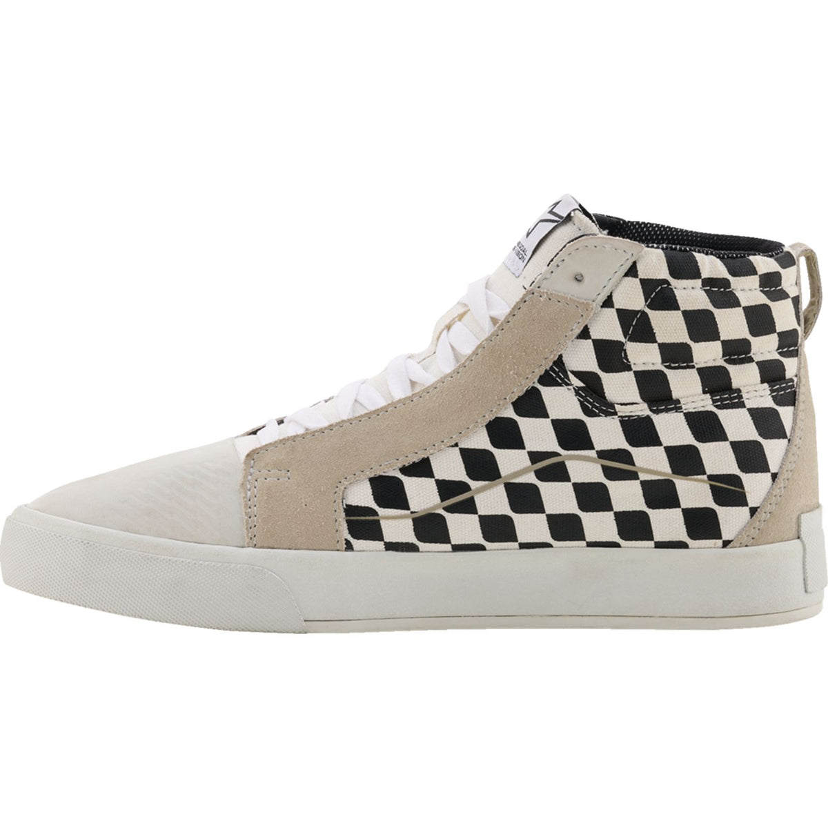 Alpinestars Ride-63 Canvas Shoes - White/Black/Chess_2563271