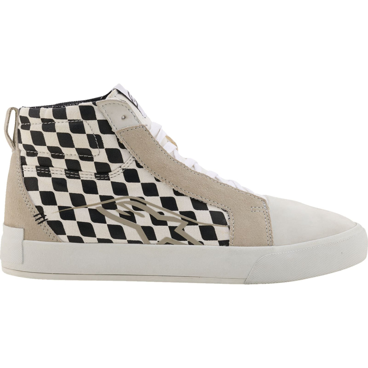 Alpinestars Ride-63 Canvas Shoes - White/Black/Chess_2565925