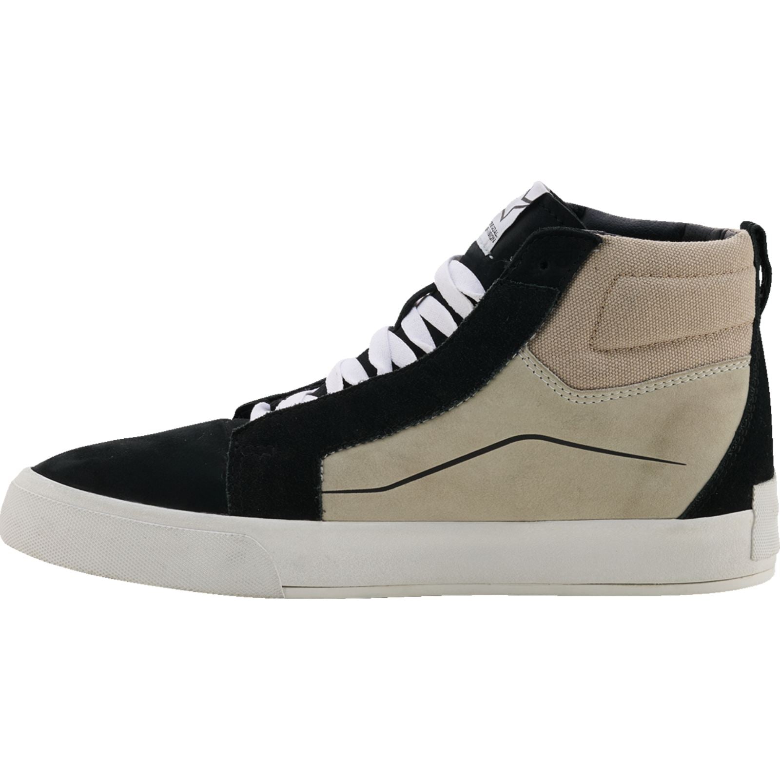 Alpinestars Ride-63 Leather Shoes - Black/Cool Gray/White_2561202