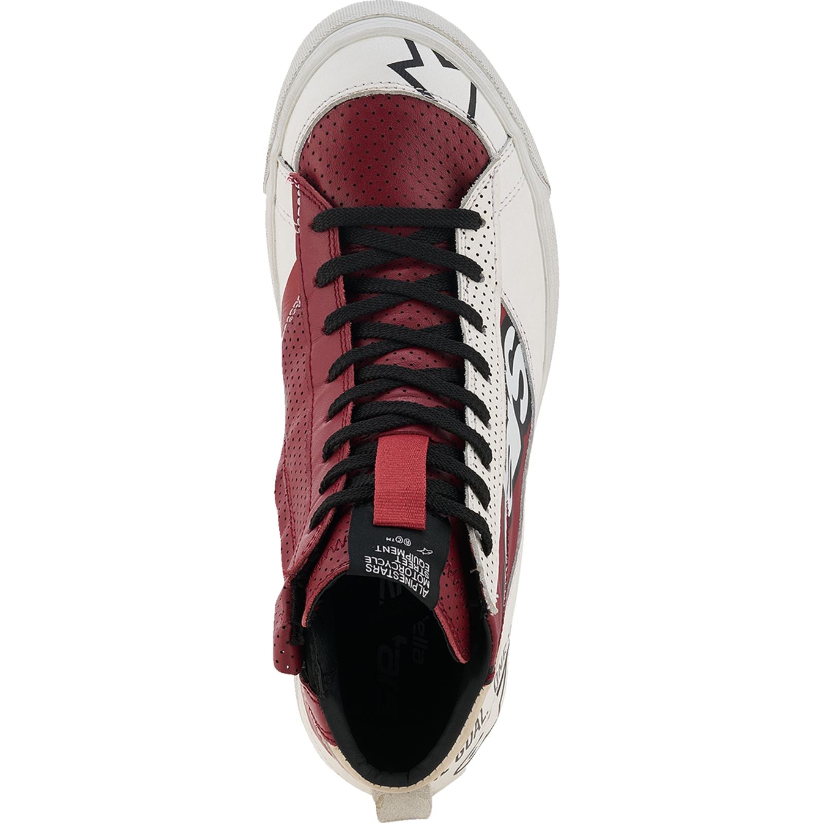 Alpinestars Stella Stated Flair Shoes - White/Rio Red_2564388