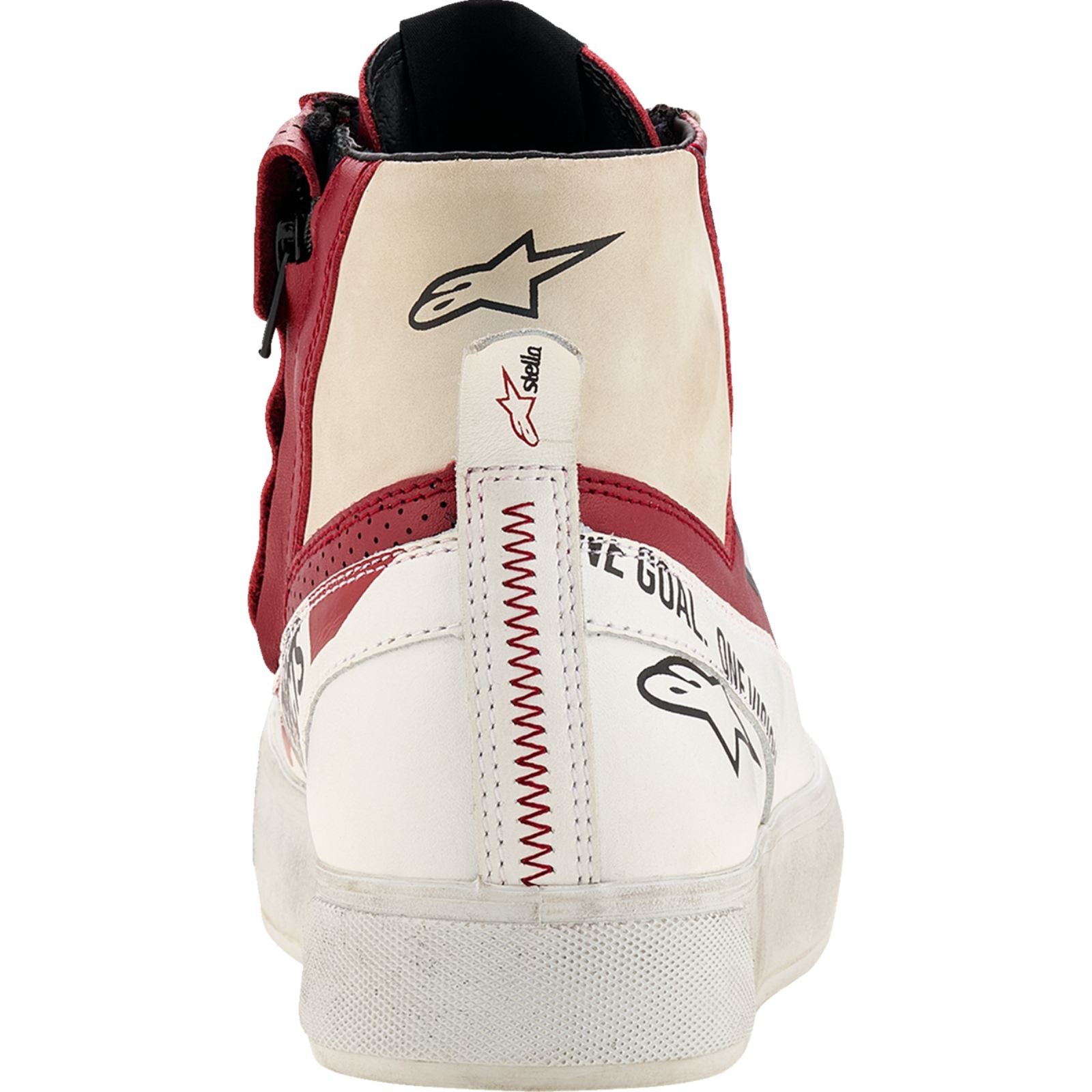 Alpinestars Stella Stated Flair Shoes - White/Rio Red_2565173