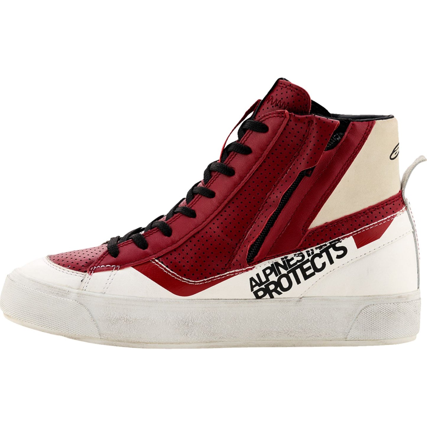 Alpinestars Stella Stated Flair Shoes - White/Rio Red_2566181