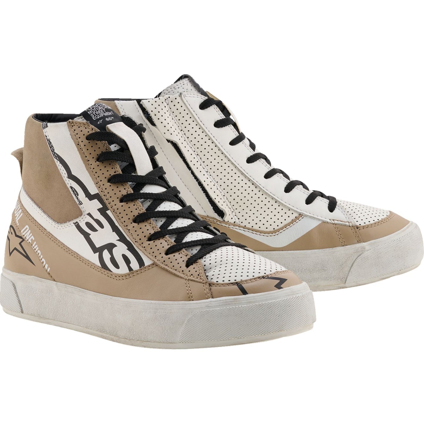 Alpinestars Stella Stated Flair Shoes - Warm Gray/White_2561351