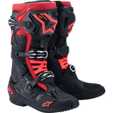 Alpinestars Tech 10 Boots - Black/Red - US 7 / EU 40.5 [MPN: 2010020-13-7]_2563812