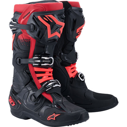 Alpinestars Tech 10 Boots - Black/Red - US 14 / EU 49.5 [MPN: 2010020-13-14]_2563819