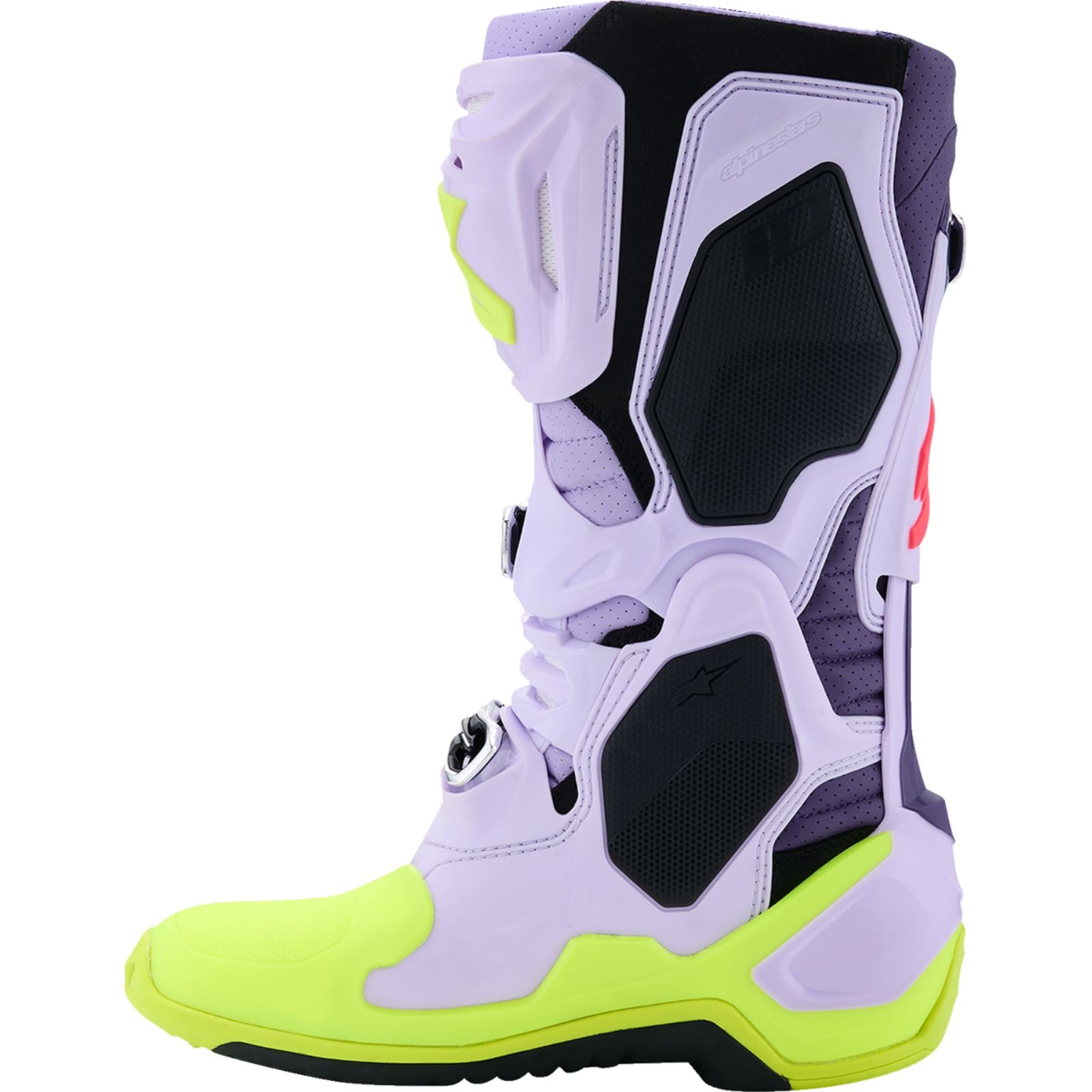 Alpinestars Tech 10 Supervented Boots -Purple/Yellow/Diva Pink US 14/EU 49.5 [MPN: 2010520-3150-14]_2566149