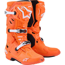 Alpinestars Tech 10 Supervented Boots - Orange/Black/White - US 14/EU 49.5 [MPN: 2010520-4512-14]_2563676