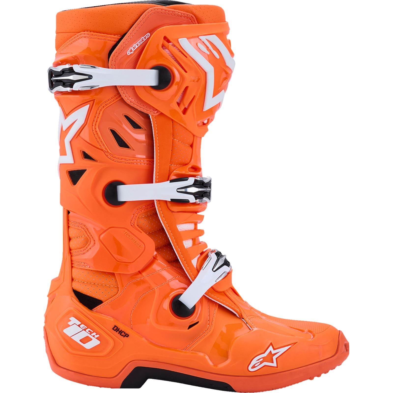Alpinestars Tech 10 Supervented Boots - Orange/Black/White - US 14/EU 49.5 [MPN: 2010520-4512-14]_2564034