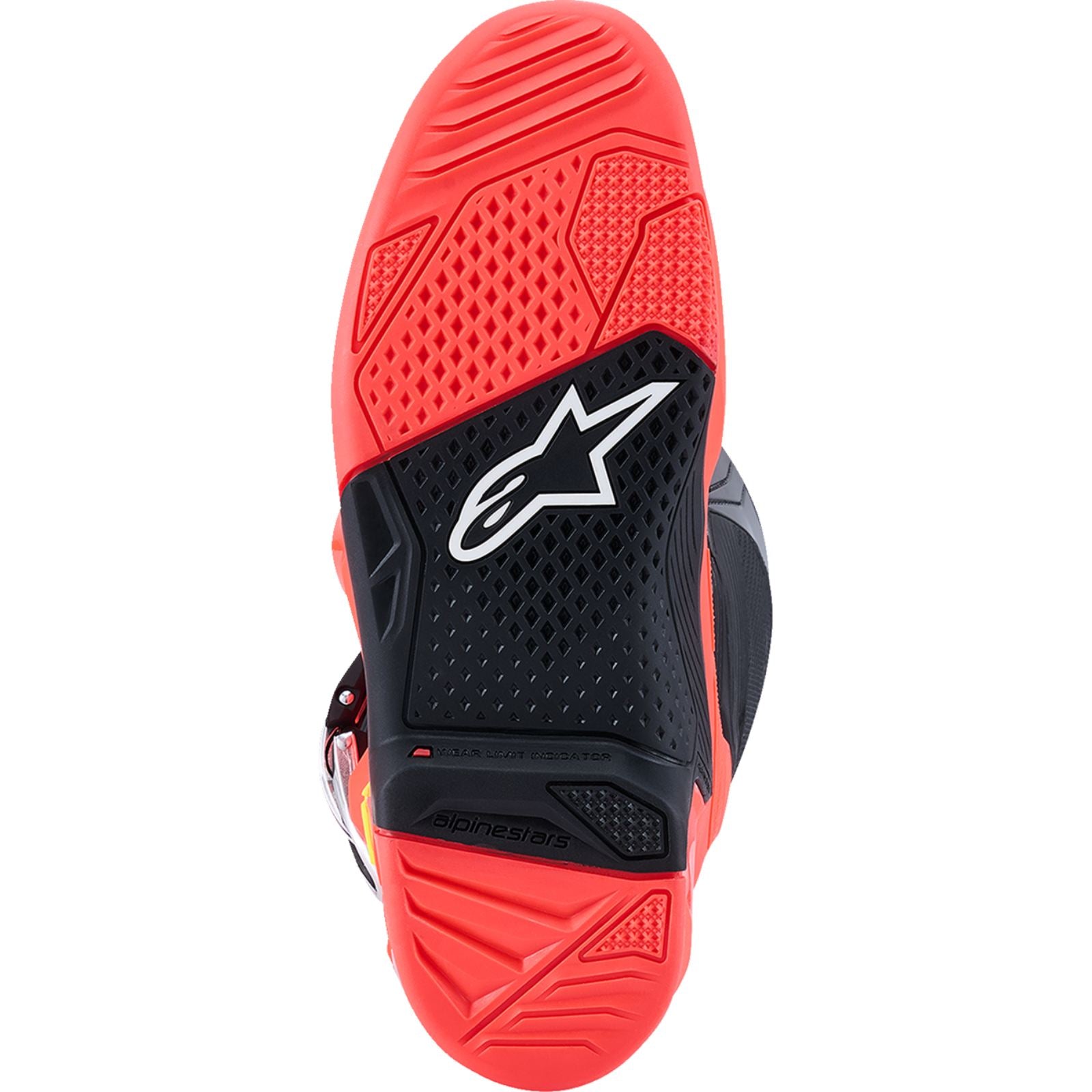 Alpinestars Tech 7 Boots - Black/Fluo Red/Fluo Pink - US 7/EU 40.5 [MPN: 2012025-1576-7]_2561894
