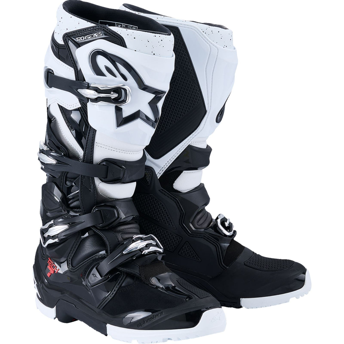 Alpinestars Tech 7 Enduro Boots - Black/White - US 15 [MPN: 2010426-12-15]_2559412