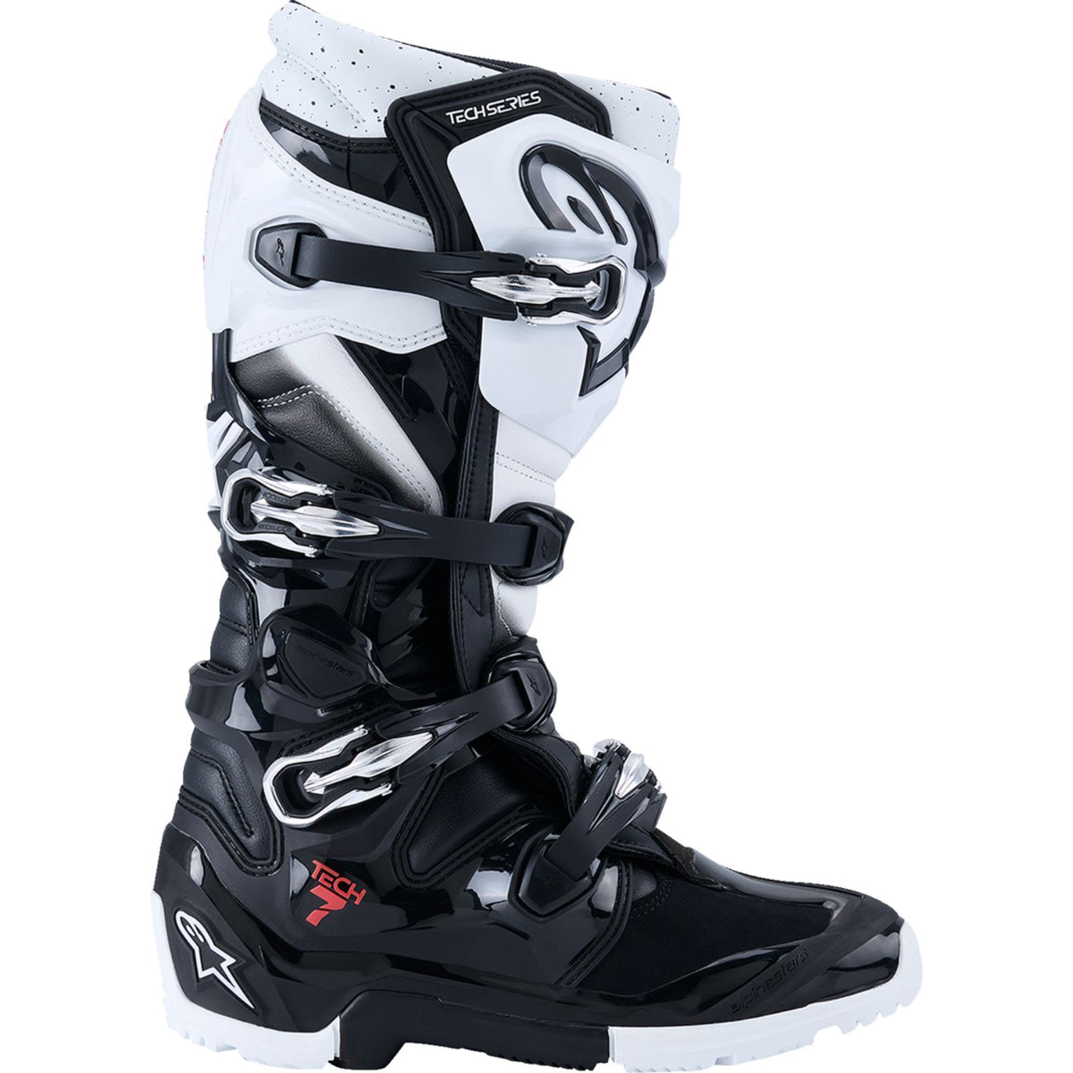 Alpinestars Tech 7 Enduro Boots - Black/White - US 15 [MPN: 2010426-12-15]_2565615