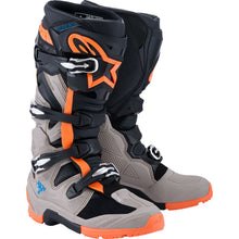 Alpinestars Tech 7 Enduro Boots - Black/Warm Gray/Fluorescent Orange - US 7 [MPN: 2010426-1562-7]_2563057