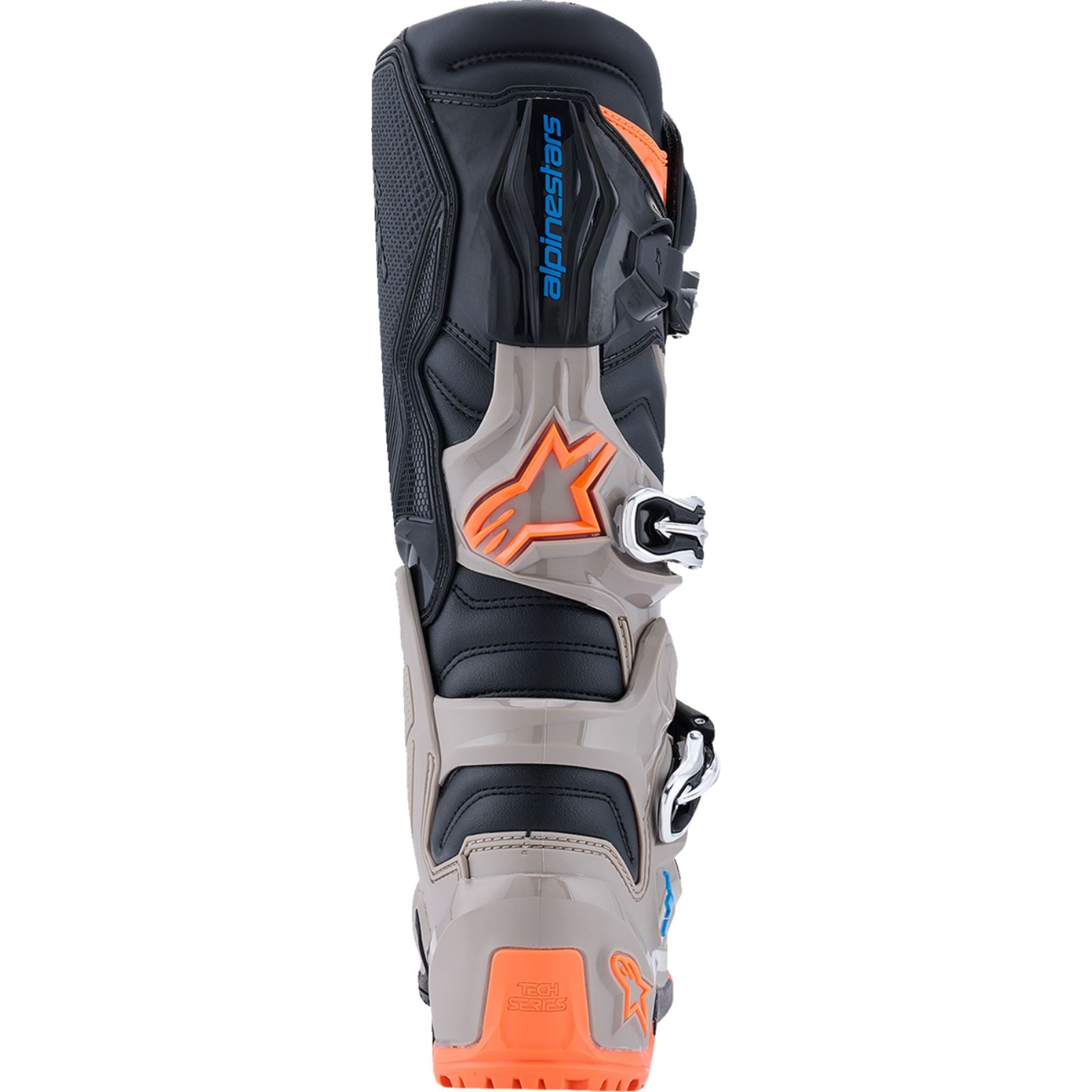 Alpinestars Tech 7 Enduro Boots - Black/Warm Gray/Fluorescent Orange - US 7 [MPN: 2010426-1562-7]_2564703