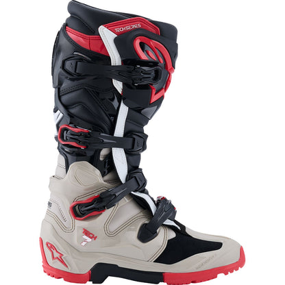 Alpinestars Tech 7 Enduro Boots - Black/Light Gray/Bright Red - US 14 [MPN: 2010426-1903-14]_2561290