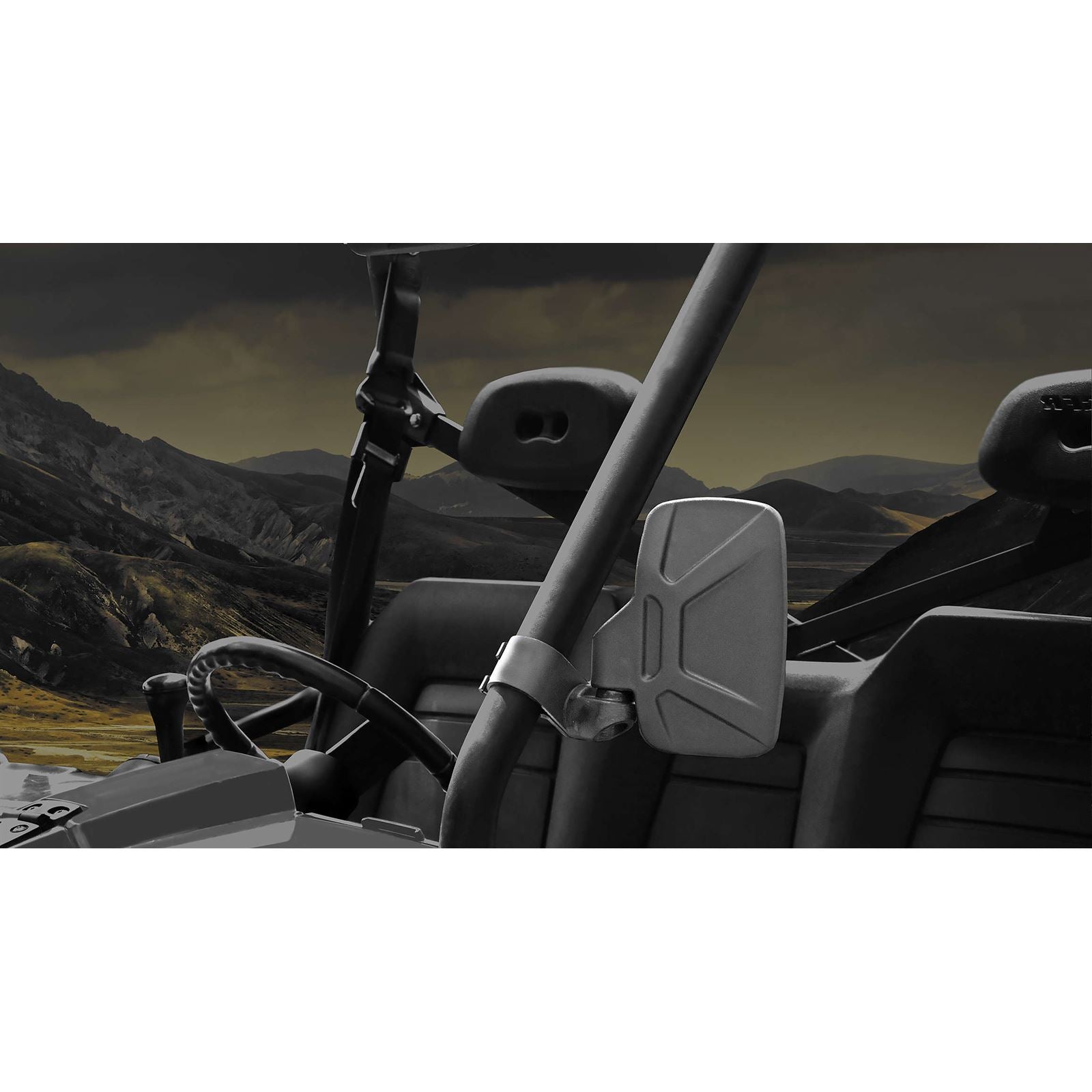 Seizmik Folding Side Mirror Pair 2.0" Roll Cage 18082_214745
