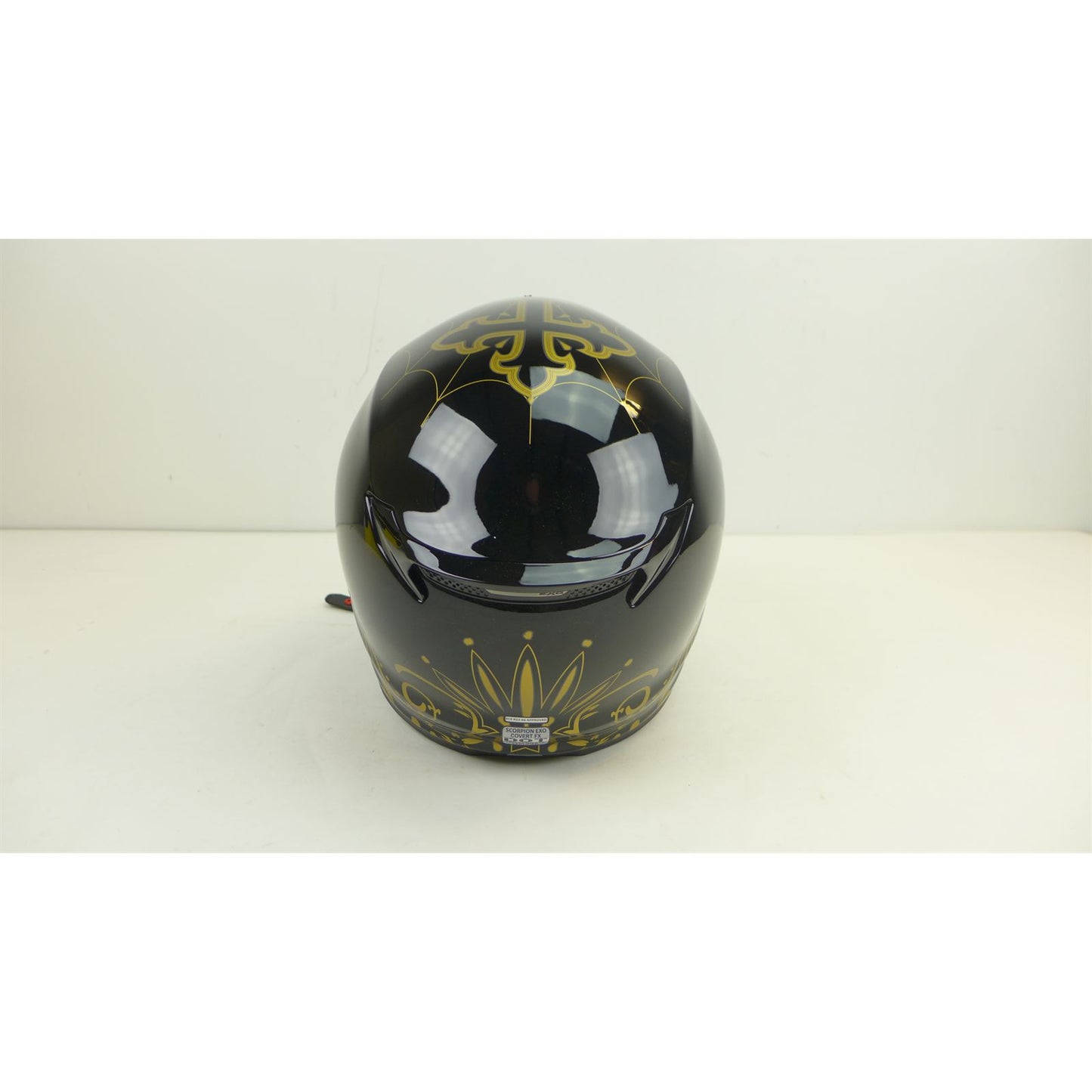 ScorpionEXO Covert FX Helmet - El Malo - Gold/Gloss Black - XL OPEN BOX [MPN: CFX-1216]_2571453